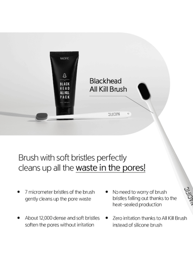 Nacific Blackhead All Kill Pack for unclogging pores and preventing blackheads