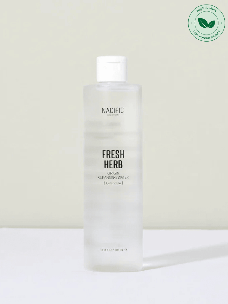 Nacific Fresh Herb Origin Cleansing Water with Bakuchiol – Hydrating and anti-aging cleansing water.