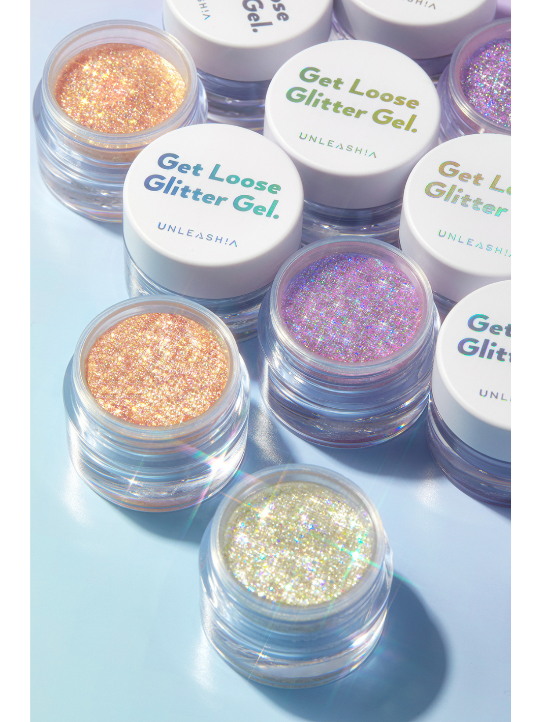 UNLEASHIA - Get Loose Glitter Gel N°4 Love Dreamer 7g, Loose Glitter 