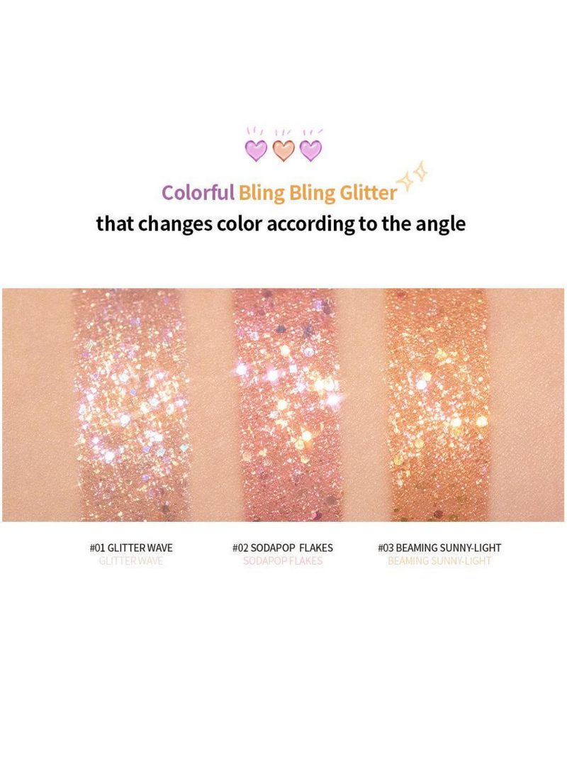 Suiker Twinkle vloeibare glitter | 3 kleuren 