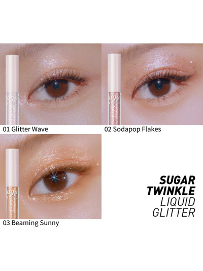 Suiker Twinkle vloeibare glitter | 3 kleuren 